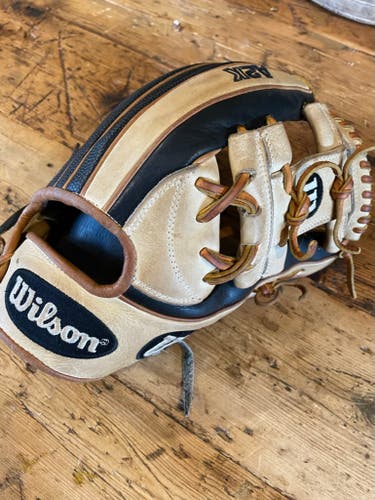 Used Right Hand Throw Wilson Infield A2K Baseball Glove 11.75"