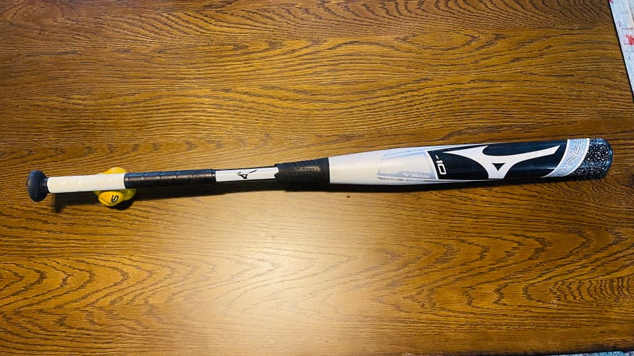 Used 2020 Mizuno Hybrid HOT METAL TITANIUM Bat (-10) 24 oz 34"