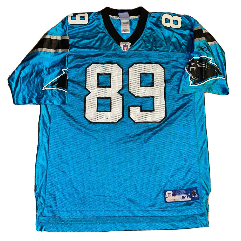 Carolina Panthers #89 Steve Smith Football Jersey Men's Size XL | SidelineSwap