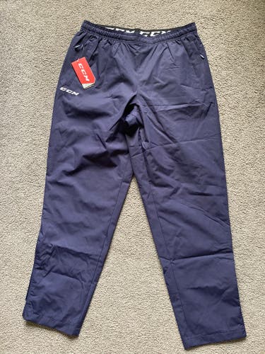 CCM Lightweight Rink Suit Team Pants Mens L Navy Tactical Cool Hockey