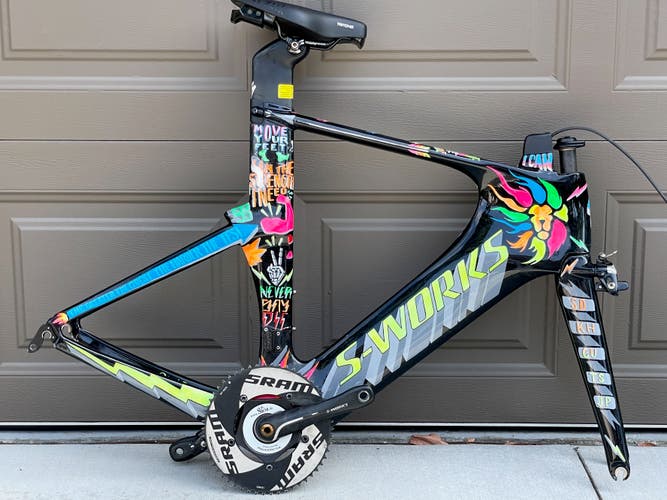 Specialized S-Works Shiv TT by Tony Baumann Carbon Frameset SRM Powermeter - Medium