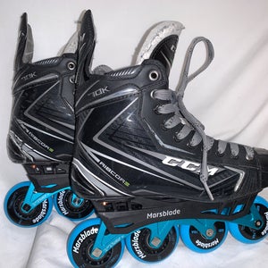 Senior CCM Size 6D RibCor 70K Marsblade R1 Inline Hockey Skates