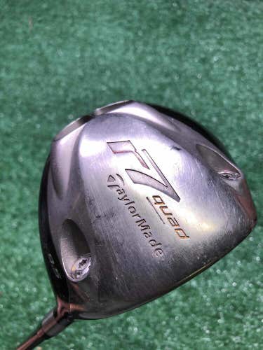 Taylormade R7 Quad Driver 9.5* Stiff, Right handed