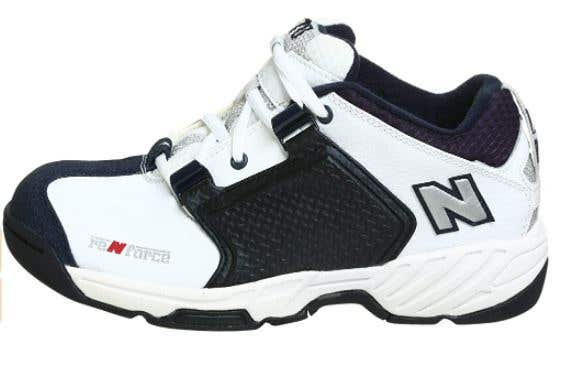 New Kid's Size 4.5  New Balance Basketball Shoes White/Navy