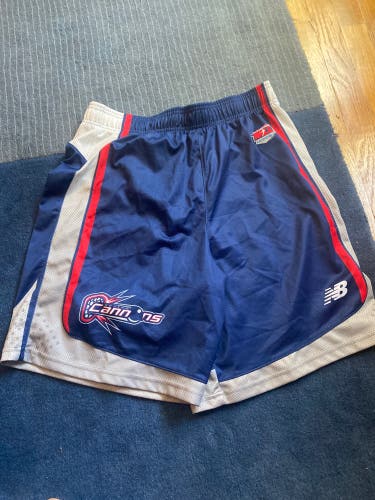 Boston Cannons Game Used Shorts