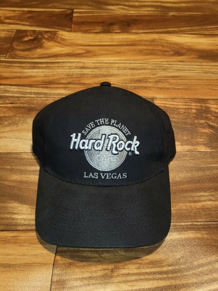 Hard Rock Cafe Save The Planet Las Vegas Black Hat Cap Strapback