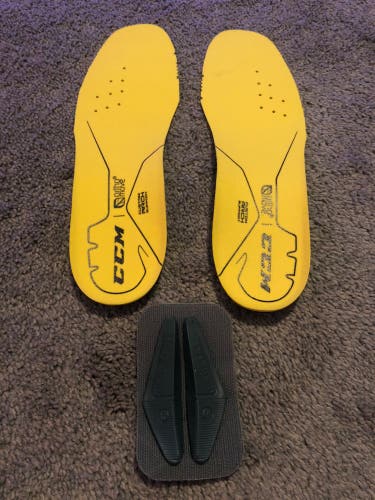 New CCM Orthomove Skate Insoles Size 9-13