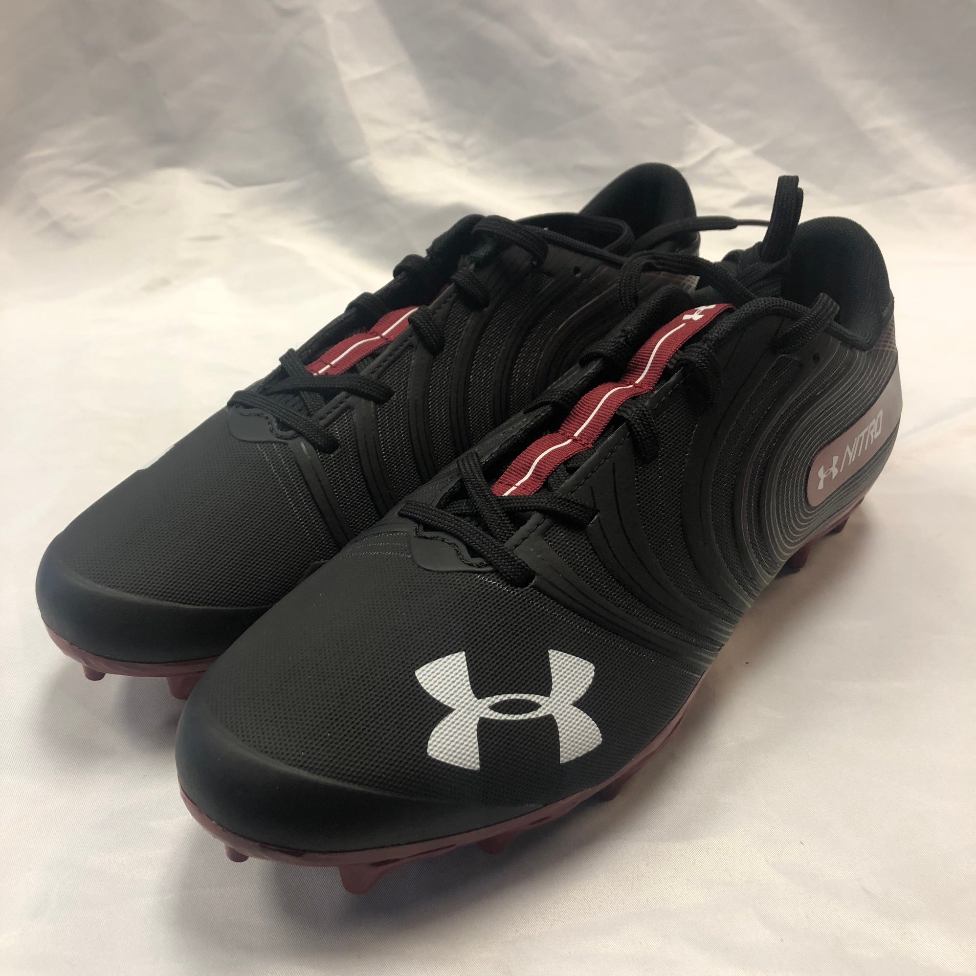 Details about   Under Armour Nitro Select Low MC Football Cleats Blue NEW Mens Lacrosse Softabal 
