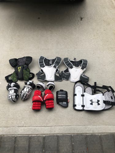 Shoulder Pads Arm Pads Box And Field Lacrosse