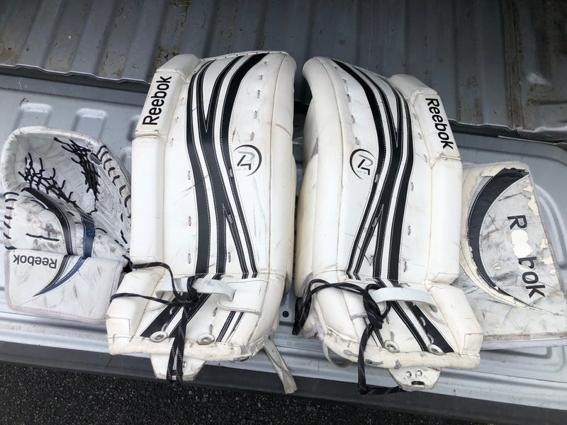 Used 24" Reebok Goalie Leg Pads