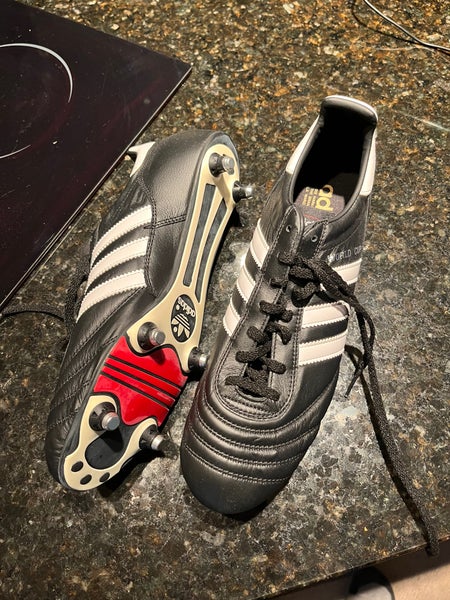 Black Men's Detachable Cleats Adidas World Cup Cleats