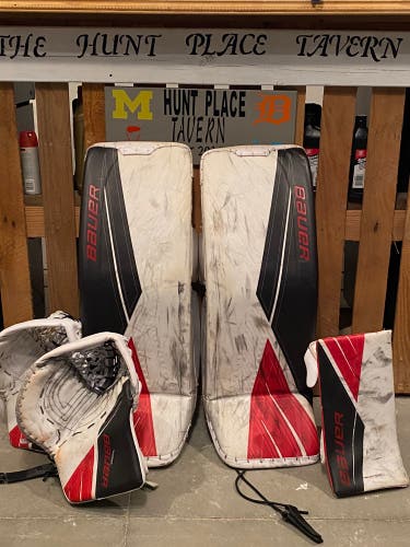 Bauer ultrasonic full right medium set.