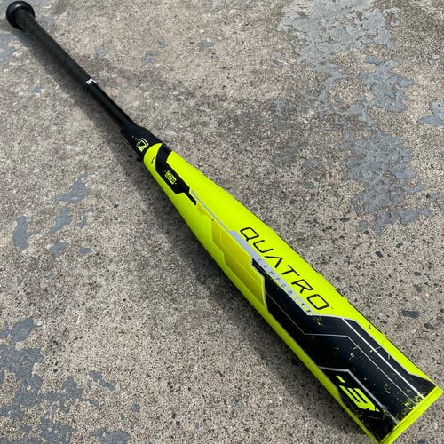 2018 Rawlings Quatro Glowstick 32/29 (-3) BBCOR Baseball Bat