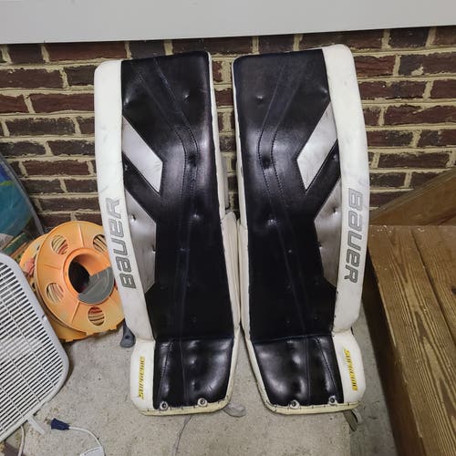 Used 36" Bauer Supreme TotalOne NXG Goalie Leg Pads