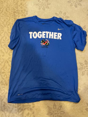 Nike Crabs Lacrosse Blue Shirt