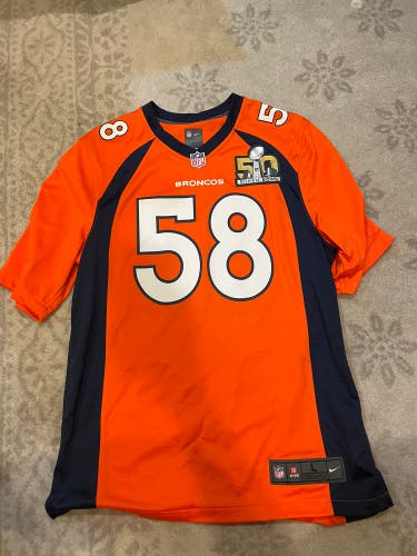 Von Miller Super Bowl 50 Jersey