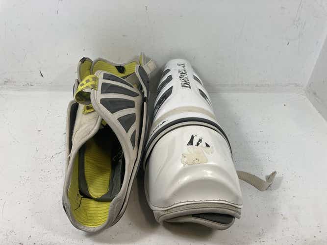 Used Warrior Dynasty 15" Hockey Shin Guards