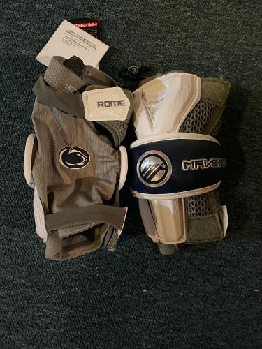 Penn State New Medium Maverik Rome Arm Pads