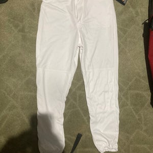 White New Medium Rawlings Game Pants