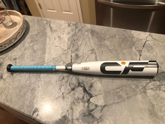 Used USSSA Certified 2022 DeMarini Composite CF Zen Bat (-8) 22 oz 30"