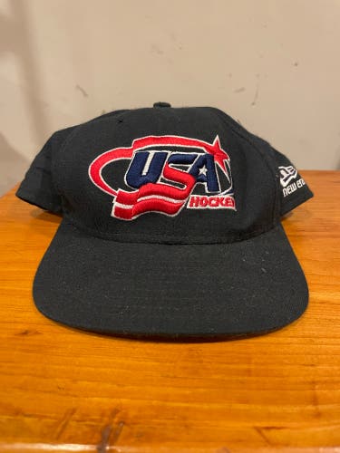 USA Hockey Vintage NewEra SnapBack Hat