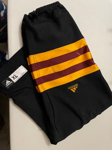 Black Adidas Arizona State hockey socks