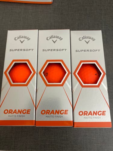New Callaway 9 Pack Supersoft Balls