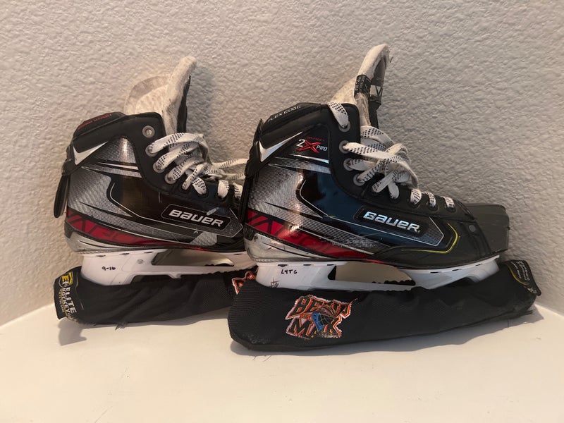 Used Bauer Regular Width Size 7.5 Vapor 2X Pro Hockey Goalie Skates