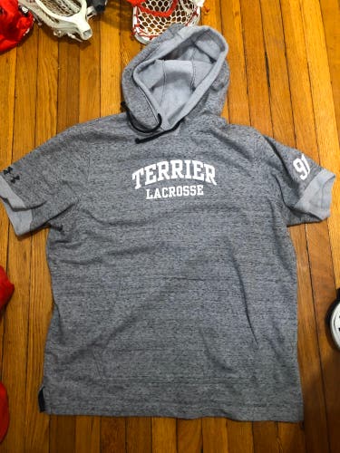 Under armour short sleeve hoodie