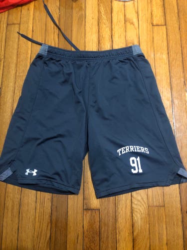 Gray Adult Large Under Armour Shorts