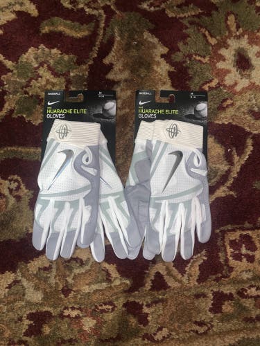 New Medium Nike Huarache Elite Batting Gloves Price For One Pair