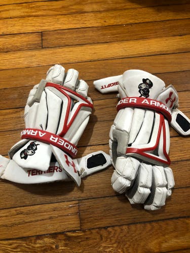 Boston University lacrosse Adrenaline 12" Biofit 2 Lacrosse Gloves