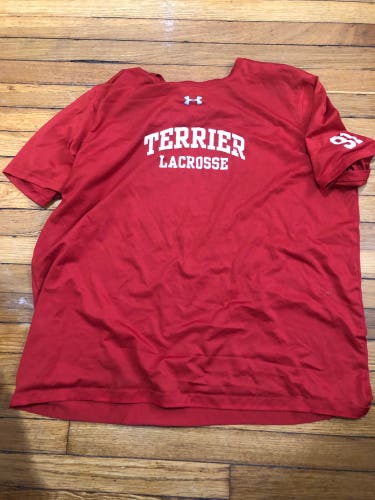 UA Boston University lacrosse shirt