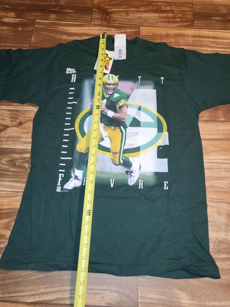 90s Brett Favre Green Bay Packers Football t-shirt Youth Large