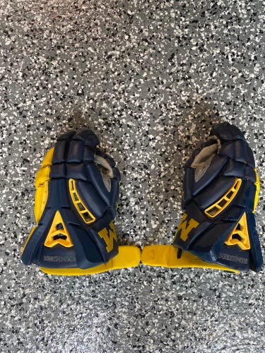 Used Player's Maverik 13" Lacrosse Gloves