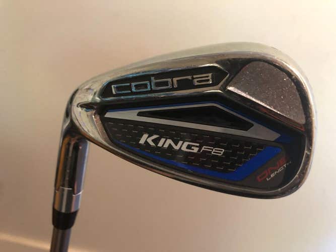 Cobra King F8 One Length 9 Iron, Left Handed, Steel, Authentic Demo/Fitting