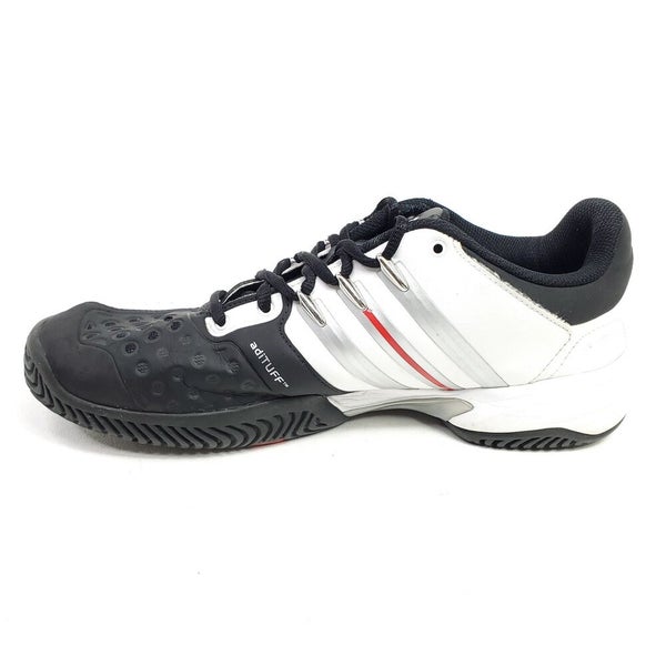 Adidas Mens Barricade Team Tennis Shoes Sneakers G15799 White | SidelineSwap