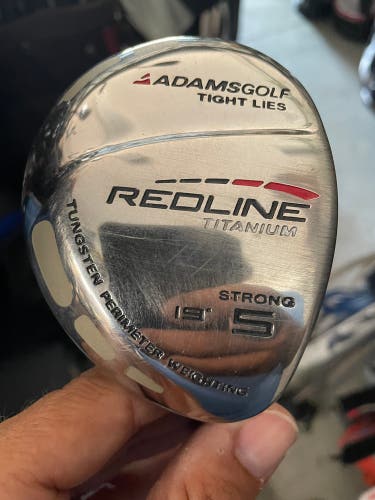 Adams golf redline strong 5 in right Handed graphite shaft STIFF