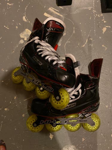 Used Bauer Regular Width Size 8 Vapor X2.7R Inline Skates