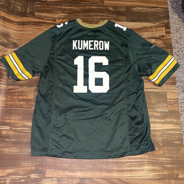 Green Bay Packers Jake Kumerow #16 Nike On-Field Football Jersey RARE Size  3XL