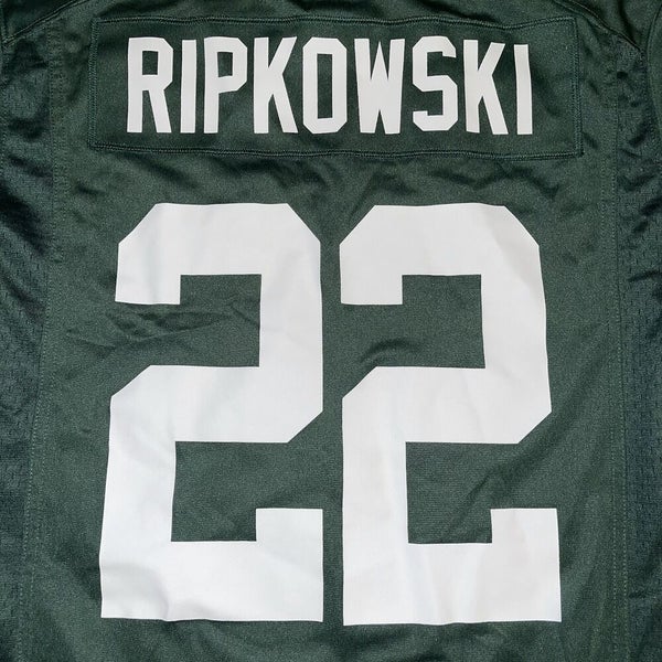 Nike On Field Aaron Ripkowski #22 Green Bay Packers NFL Football Jersey  Size Med