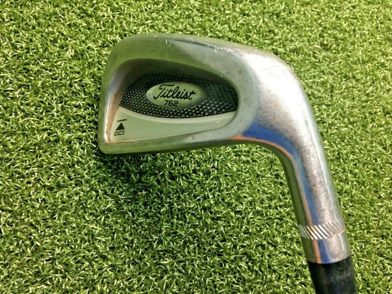 Titleist 762 Black DCI 6 Iron / RH / S300 Stiff Steel ~37.5" / New Grip / mm3625