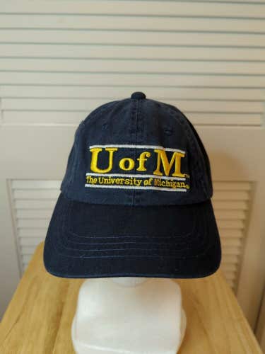 Vintage University Of Michigan The Game Fitted Hat 6 7/8 NCAA