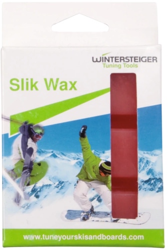 Wintersteiger Red Slik Wax New Skis Snowboards 85g Ski Snowboard Tuning Waxing