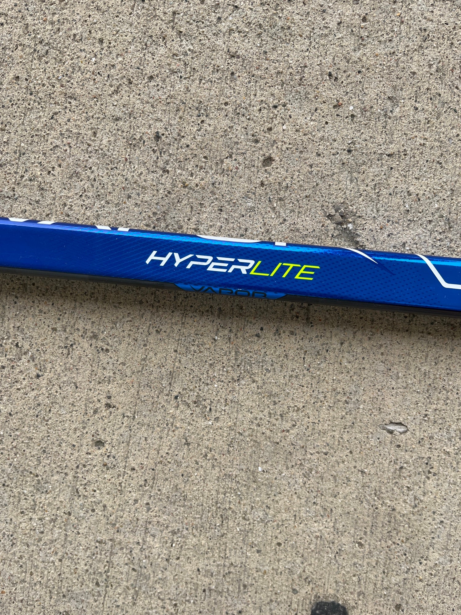 Lightly Used Custom Blue Bauer Vapor HyperLite Pro Stock Stick LH 