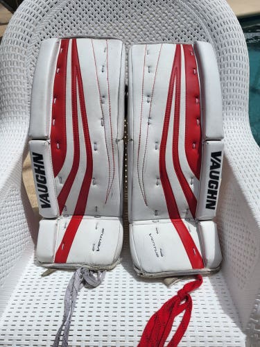 Used 24" Vaughn Goalie Leg Pads