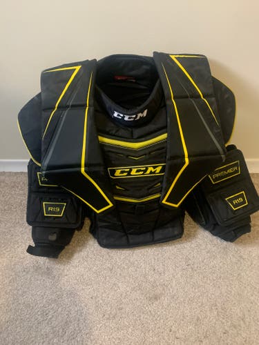 Used Medium CCM Premier R1.9 Goalie Chest Protector