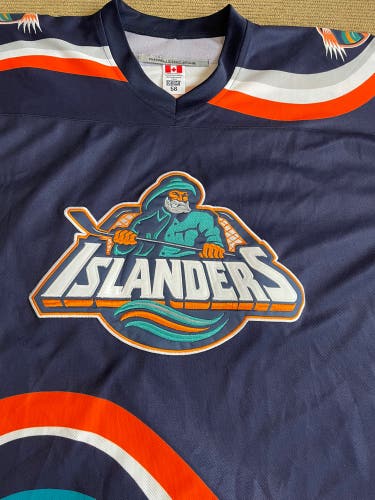 NY Islanders Byron Blue Wave jersey