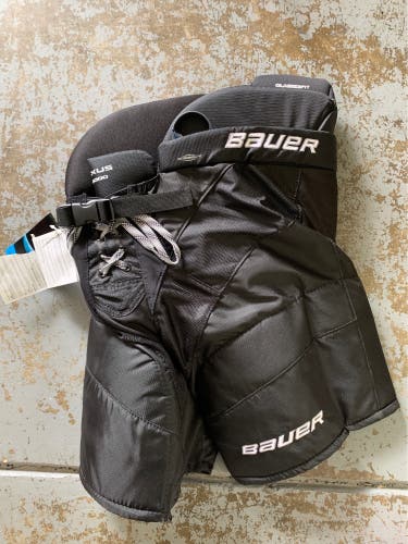 New Black Junior Large Bauer NEXUS Hockey Pants