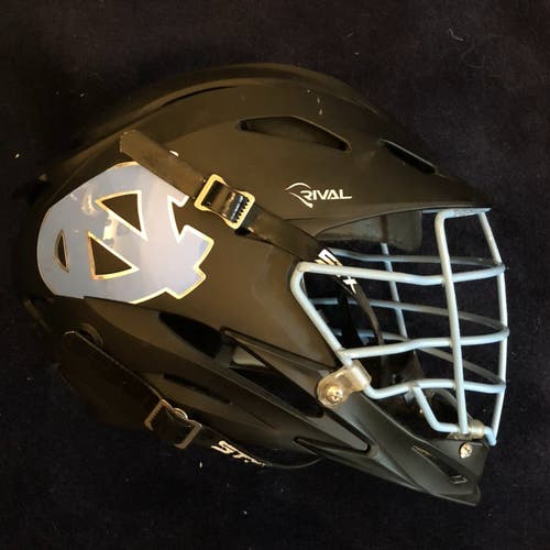 UNC Team Issued STX Rival Lacrosse Helmet